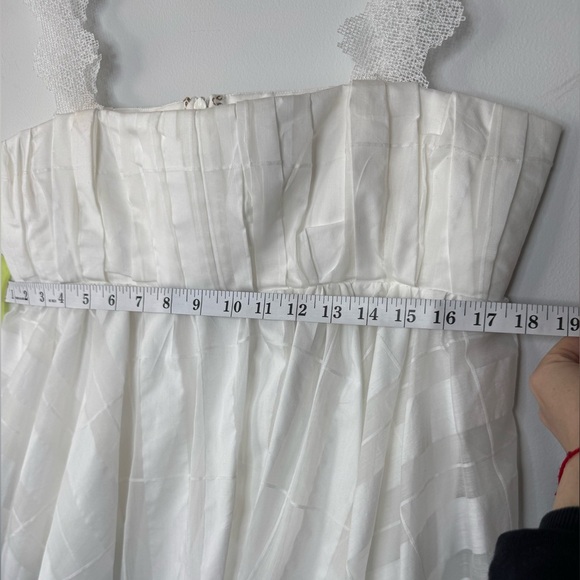 Acler Babydoll Top – Size 10, White - Picture 14 of 16